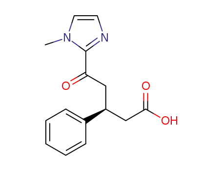 (3S)-4-(1-methyl-1H-imidazolylcarbonyl)-3-phenylbutyric acid