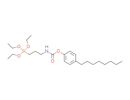 4-octylphenyl-3-(triethoxysilyl)propylcarbamate