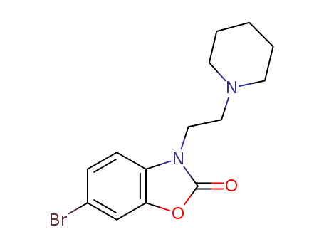 6-bromo-3-[2-(piperidin-1-yl)ethyl]-1,3-benzoxazol-2-one