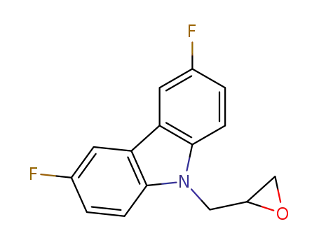 3,6-difluoro-9-(oxiran-2-ylmethyl)-9H-carbazole