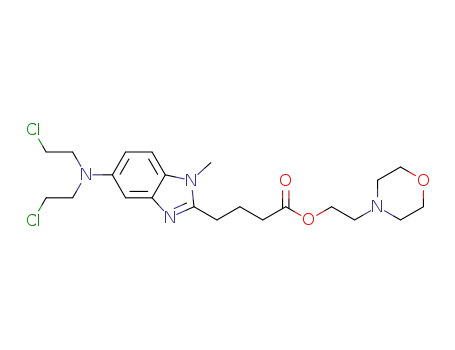 2-morpholinoethyl 4-(5-(bis(2-chloroethyl)amino)-1-methyl-1H-benzo[d]imidazol-2-yl)butanoate