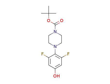 tert-butyl 4-(4-hydroxy-2,6-difluoro-phenyl)-piperazine-1-carboxylate