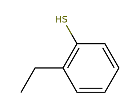 Molecular Structure of 4500-58-7 (2-Ethylbenzenethiol)