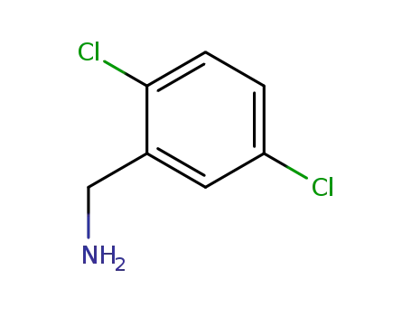 Molecular Structure of 10541-69-2 (2,5-Dichlorobenzylamine)