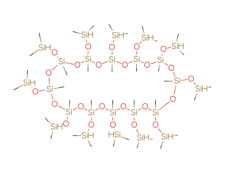 dodecamethyldodeca(dimethylhydro)cyclododecasilsesquioxane