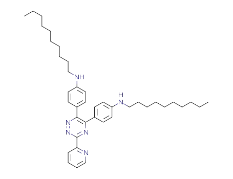 5,6-bis(4-decylaminophenyl)-3-pyridin-2-yl-[1,2,4]triazine