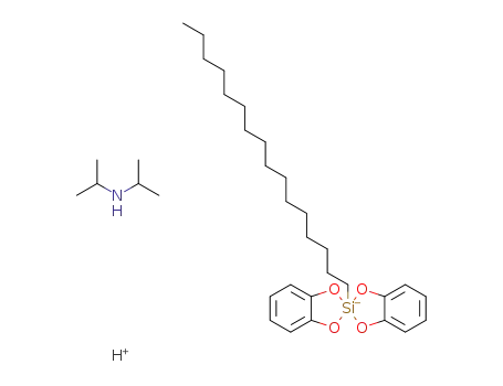 diisopropylammonium bis(catecholato)hexadecylsilic
