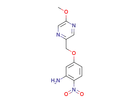 5-[(5-methoxypyrazin-2-yl)methoxy]-2-nitroaniline