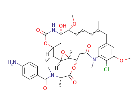 maytan-NMA-(4-amino)benzamide