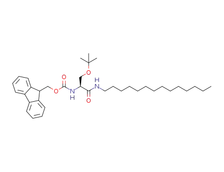 N-(9-fluorenylmethyloxycarbonyl)-O-tert-butyl-L-serine tetradecylamide