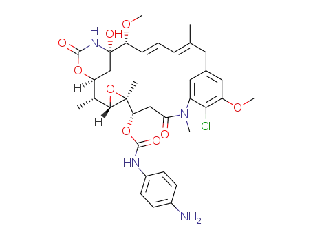maytan-3-O-carbamoyl-N-(4-aminobenzene)