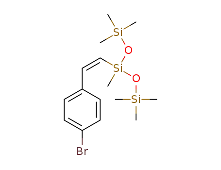 3-[(1Z)-2-(4-bromophenyl)ethenyl]-1,1,1,3,5,5,5-heptamethyltrisiloxane