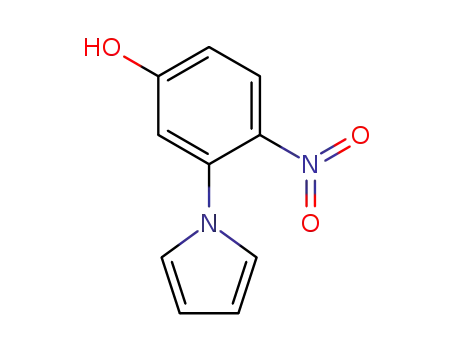 4-nitro-3-(1H-pyrrol-1-yl)phenol