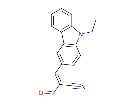 (E)-3-(9-ethyl-9H-carbazol-3-yl)-2-formylacrylonitrile