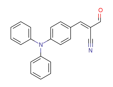 (E)-3-(4-(diphenylamino) phenyl)-2-formylacrylonitrile