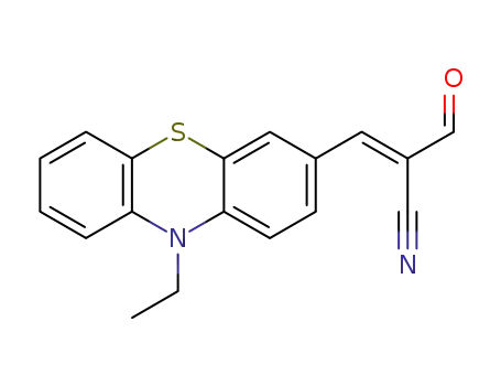 (E)-3-(10-ethyl-10H-phenothiazine-3-yl) 2formylacrylonitrile