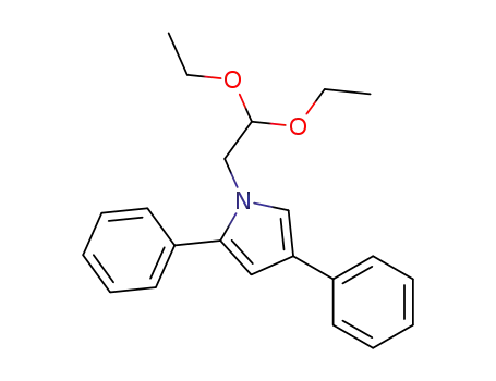 (2,2-diethoxyethyl)-2,4-diphenyl-1H-pyrrole
