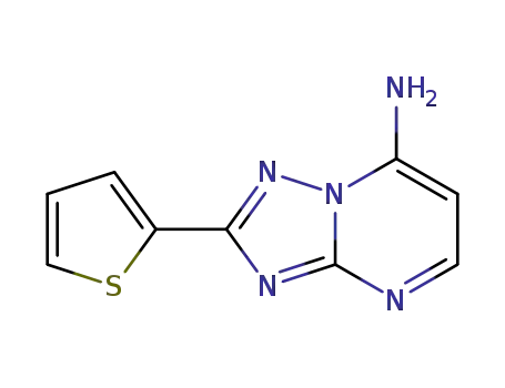 2-(thiophen-2-yl)[1,2,4]triazolo[1,5-a]pyrimidin-7-amine