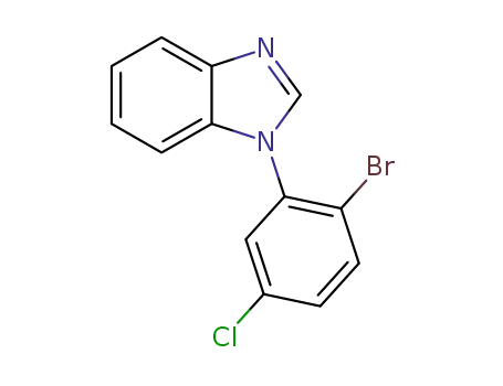 1-(2-bromo-5-chlorophenyl)benzimidazole