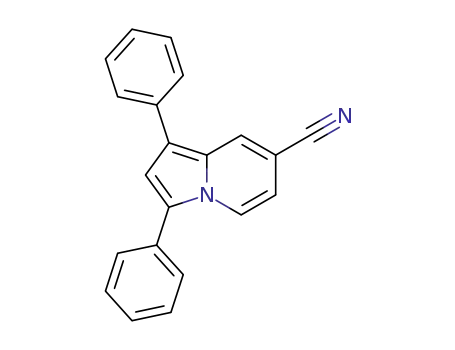 1,3-diphenylindolizine-7-carbonitrile