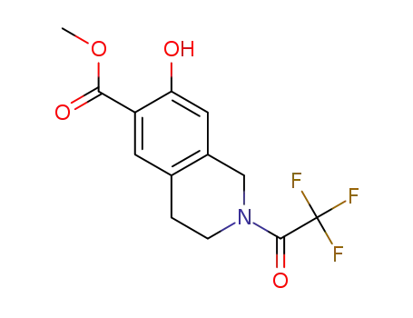 methyl 7-hydroxy-2-(2,2,2-trifluoroacetyl)-1,2,3,4-tetrahydroisoquinoline-6-carboxylate