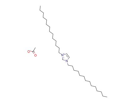 1,3-di(tetradecyl)imidazolium acetate