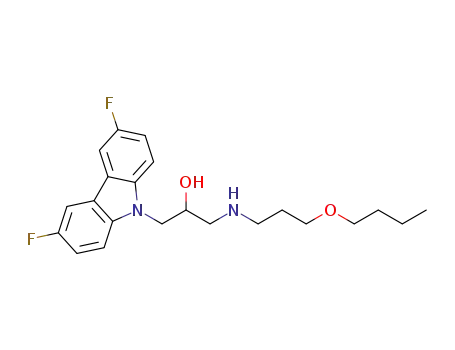1-((3-butoxypropyl)amino)-3-(3,6-difluoro-9H-carbazol-9-yl)-2-propanol