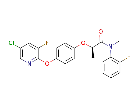 (R)-2-(4-((5-chloro-3-fluoropyridin-2-yl)oxy)phenoxy)-N-(2-fluorophenyl)-N-methylpropionamide