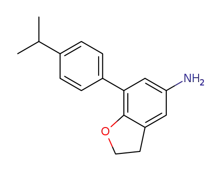 7-(4-isopropylphenyl)-2,3-dihydrobenzofuran-5-amine