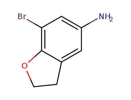 7-bromo-2,3-dihydrobenzofuran-5-amine