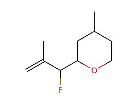 2-(1-fluoro-2-methylallyl)-4-methyltetrahydropyran