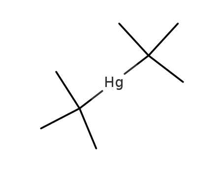 23587-90-8,Di-tert-butylmercury(II),Mercury,di-tert-butyl- (8CI); Bis(tert-butyl)mercury; Di-tert-butylmercury