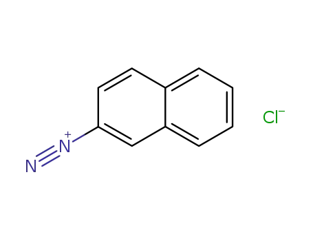 Molecular Structure of 20893-80-5 (2-Naphthalenediazonium, chloride)