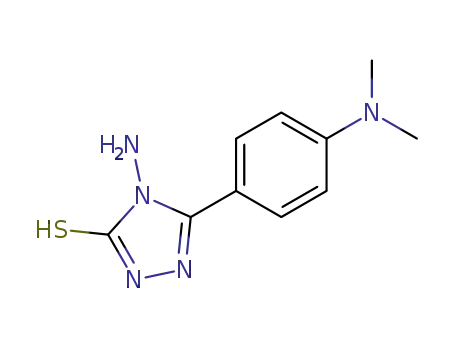4-amino-5-[4-(N,N-dimethylamino)phenyl]-3-mercapto-1,2,4-triazole
