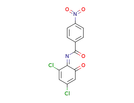 N-(2,4-dichloro-6-oxo-2,4-cyclohexadien-1-ylidene)-4-nitrobenzamide