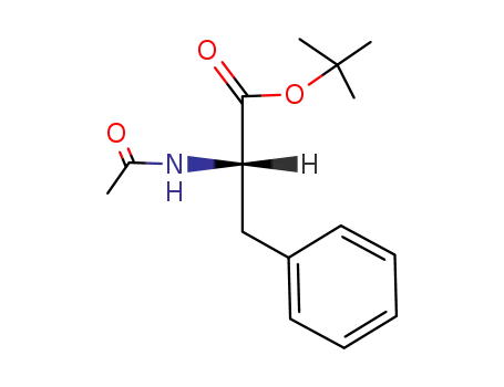 Molecular Structure of 68277-06-5 (L-Phenylalanine, N-acetyl-, 1,1-dimethylethyl ester)