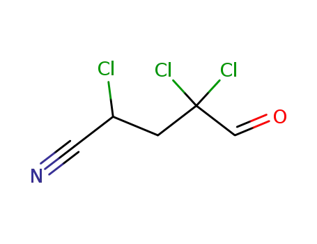2,4,4-trichloro-4-formylbutyronitrile