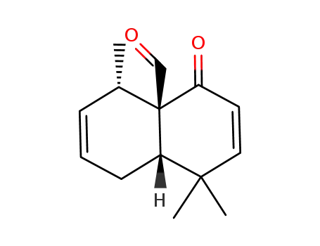 (4aS,5S,8aS)-1,1,5-Trimethyl-4-oxo-1,5,8,8a-tetrahydro-4H-naphthalene-4a-carbaldehyde