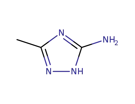 Molecular Structure of 4923-01-7 (3-AMINO-5-METHYL-4H-1,2,4-TRIAZOLE)