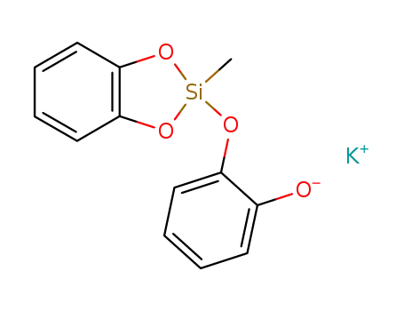 Potassium; 2-(2-methyl-benzo[1,3,2]dioxasilol-2-yloxy)-phenolate