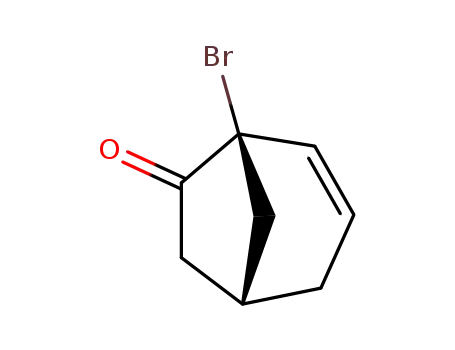 1-bromobicyclo<3.2.1>oct-2-en-7-one