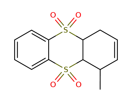 1-Methyl-1,4,4a,10a-tetrahydro-thianthrene 5,5,10,10-tetraoxide