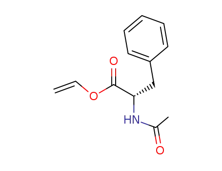 Molecular Structure of 147092-06-6 (L-Phenylalanine, N-acetyl-, ethenyl ester)