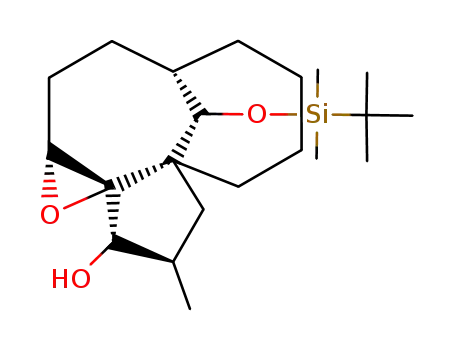 (1S*,2R*,3aR*,8S*,11R*,11aR*,12S*)-12-(tert-butyldimethylsiloxy)-11,11a-epoxydodecahydro-2-methyl-3a,8-methano-3aH-cyclopentacyclodecen-1-ol
