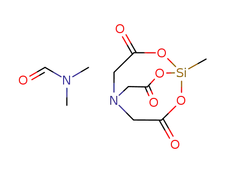 1-Methyl-2,8,9-trioxa-5-aza-1-sila-bicyclo[3.3.3]undecane-3,7,10-trione; compound with N,N-dimethyl-formamide
