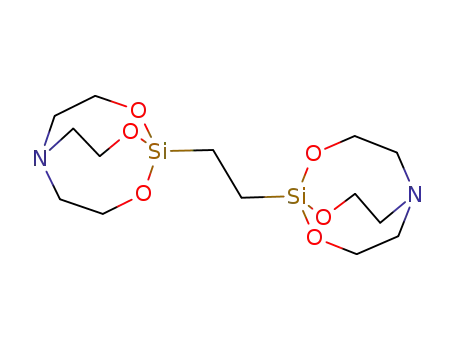 1,2-di(2,8,9-trioxa-5-aza-1-silabicyclo[3.3.3]undecan-1-yl)ethane.