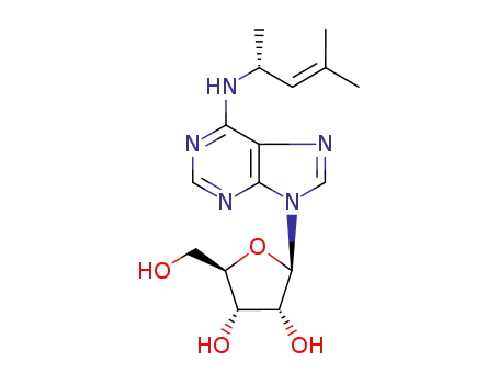 (R)-N-(1,3-dimethyl-2-butenyl)adenosine