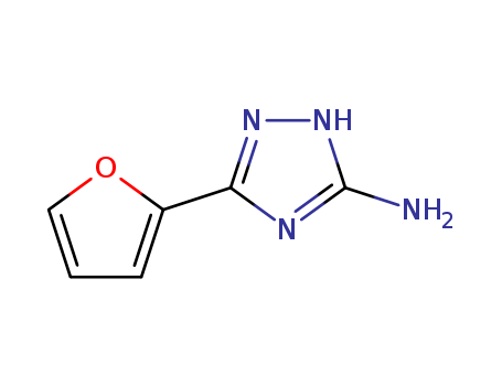 1H-1,2,4-Triazol-3-amine,5-(2-furanyl)-(9CI) Cas no.3663-61-4 98%