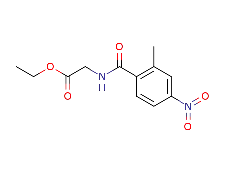 (2-Methyl-4-nitro-benzoylamino)-acetic acid ethyl ester