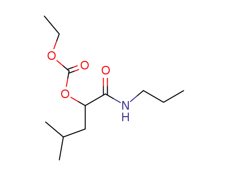 carbonic acid ethyl ester 3-methyl-1-propylcarbamoyl-butyl ester
